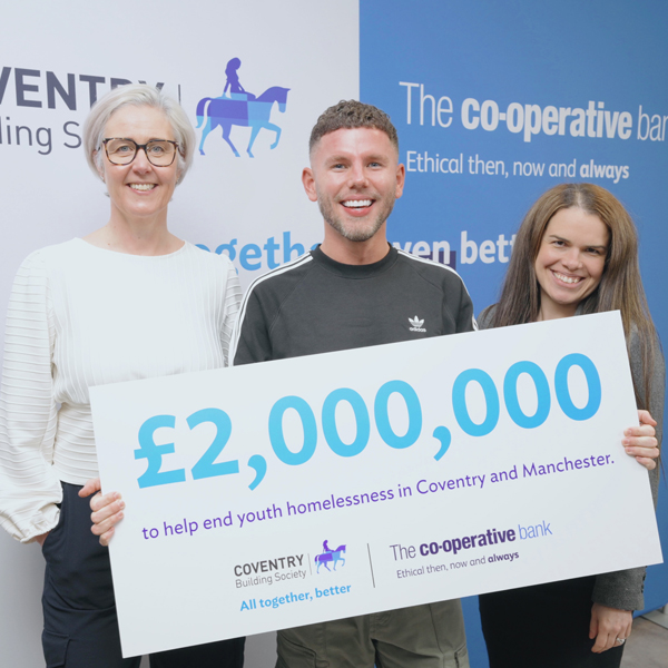  Illustration of group flying flag