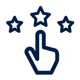 illustration of a click icon